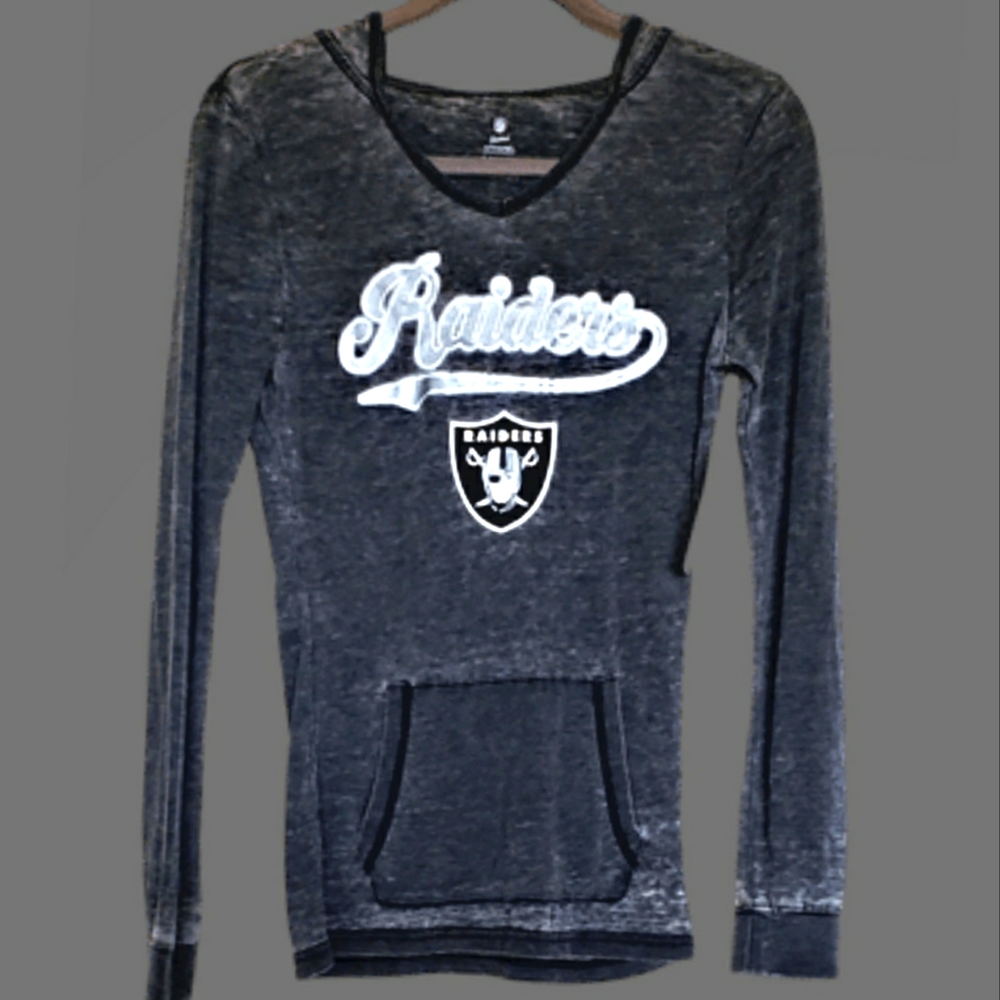 🔥NWT / RAIDERS HOODIE TEEN